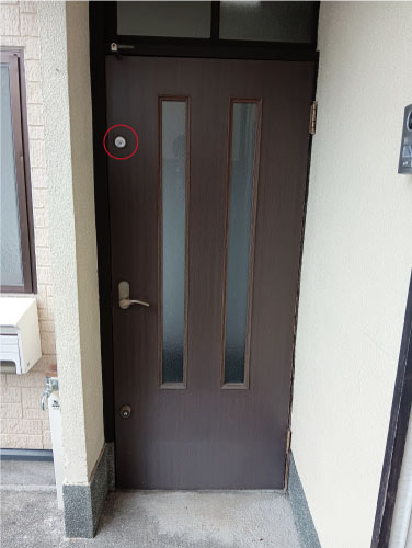 宿いしい玄関