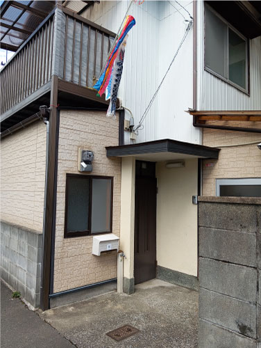宿いしい玄関